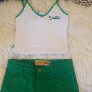 Green vintage Ditto's Jean